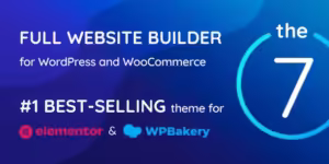 The7 — Website and eCommerce Builder for WordPress