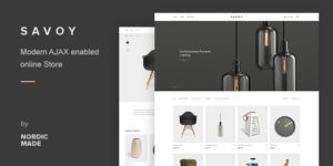 Savoy - Minimalist AJAX WooCommerce Theme