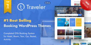 Travel Booking WordPress Theme
