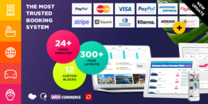 Book Your Travel - Online Booking WordPress Theme