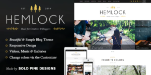 Hemlock - A Responsive WordPress Blog Theme