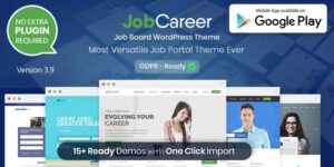 JobCareer | Job Board Responsive WordPress Theme