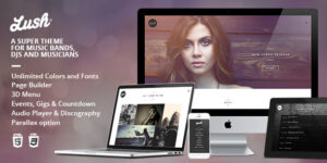 Lush - Music Band & Musician WordPress Theme