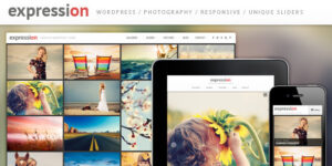 Expression Photography Responsive WordPress Theme