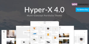 HyperX - Responsive Wordpress Portfolio Theme