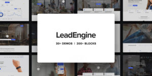 LeadEngine - Multi-Purpose WordPress Theme with Page Builder