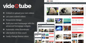 VideoTube - Responsive Video WordPress Theme
