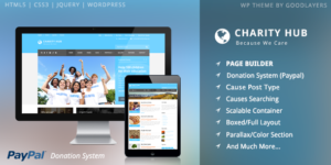 Charity Hub - Nonprofit / Fundraising WordPress