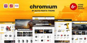 Chromium - Auto Parts Shop WordPress Elementor Theme