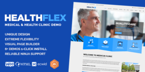 HEALTHFLEX - Doctor Medical Clinic & Health WordPress Theme