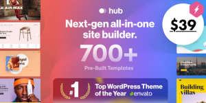 Hub - Responsive Multi-Purpose WordPress Theme