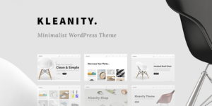 Kleanity - Minimalist WordPress Theme / Creative Portfolio
