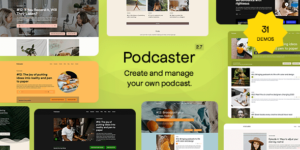 Podcaster - Multimedia WordPress Theme