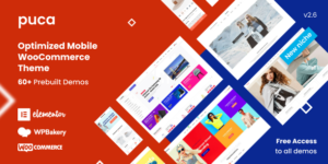 Puca - Optimized Mobile WooCommerce Theme