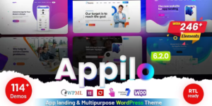 Appilo - app landing page