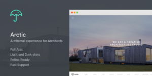 Arctic - Architecture & Creatives WordPress Theme