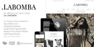 Labomba - Responsive Multipurpose WordPress Theme