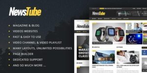 NewsTube - Magazine Blog & Video