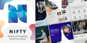 Nifty - Business Consulting WordPress Theme