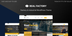 Real Factory - Construction WordPress