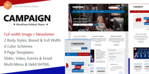 Campaign - Political WordPress Theme