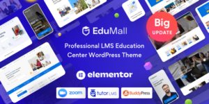 EduMall - Professional LMS Education Center WordPress Theme