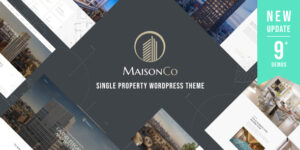 MaisonCo - Single Property WordPress Theme