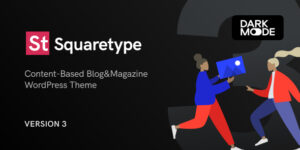 Squaretype - Modern Blog WordPress Theme