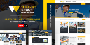 TheBuilt - Construction and Architecture WordPress theme