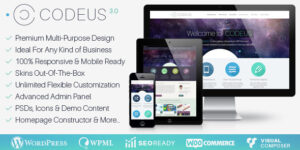Codeus — Multi-Purpose Responsive Wordpress Theme