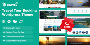 Travel Tour Booking WordPress Theme