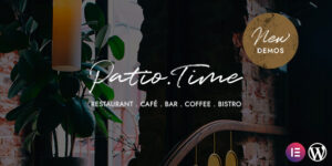 PatioTime - Restaurant WordPress Theme