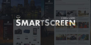 SmartScreen fullscreen responsive WordPress theme