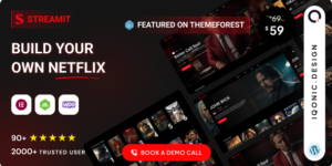 Streamit 3.0 | Video Streaming WordPress Theme + RTL