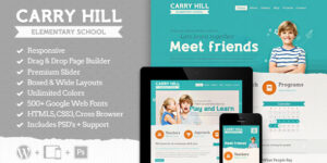 Carry Hill School - Education Wordpress Theme