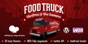 Food Truck & Restaurant 20 Styles - WP Theme