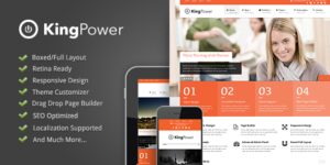 King Power - Retina Ready Multi-Purpose WordPress