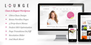 Lounge - Clean Elegant WordPress Theme