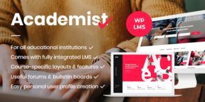 Academist - Education & Learning Management System Theme