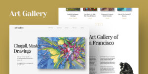 Arte | Art Gallery WordPress Theme