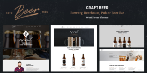 Craft Beer - Brewery & Pub WordPress Theme