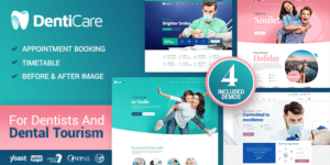 DentiCare - Medical & Dentist WordPress Theme