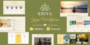 Kriya - Yoga WordPress Theme