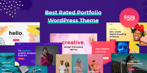 Leedo – Modern, Colorful & Creative Portfolio WordPress Theme