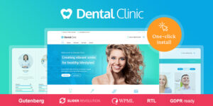 Medical and Dentist WordPress Theme - Dental Clinic