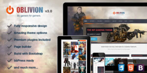 Oblivion - The Ultimate Multi-Purpose Gaming Theme
