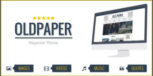 OldPaper - Ultimate Magazine & Blog Theme