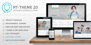 RT-Theme 20 | Health and Medical Product Catalog WordPress Theme