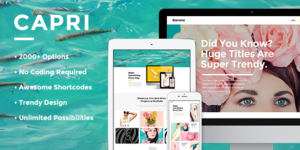 Capri - Creative Portfolio Theme
