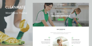CleanMate - Cleaning WordPress Theme
